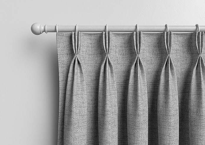 Melrose (Blackout), Wool Grey - Made to Measure Curtains - Image 12
